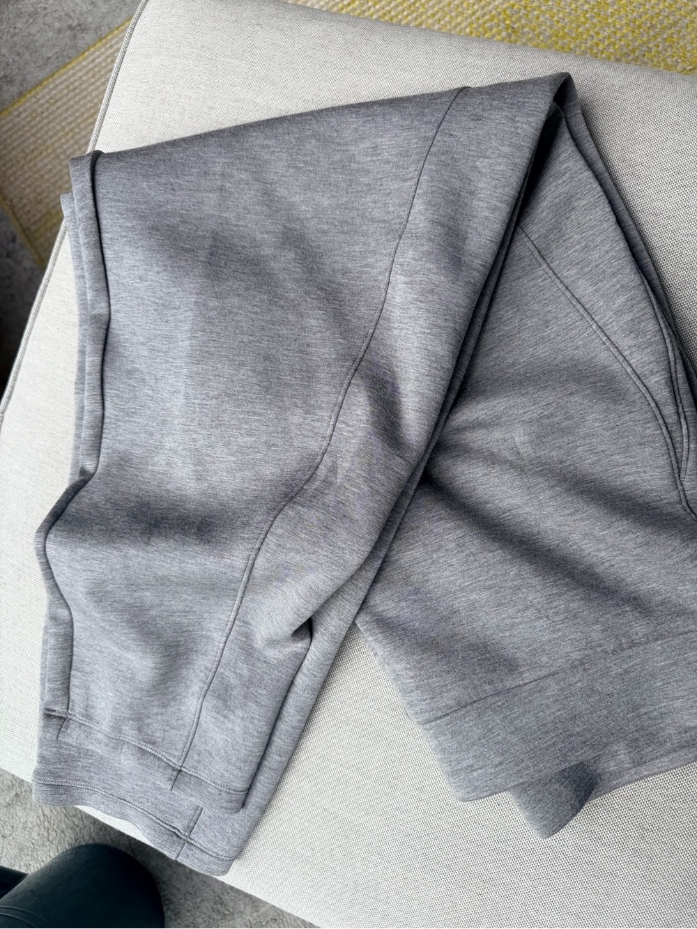 SPANX Heather Gray Jogger Pants